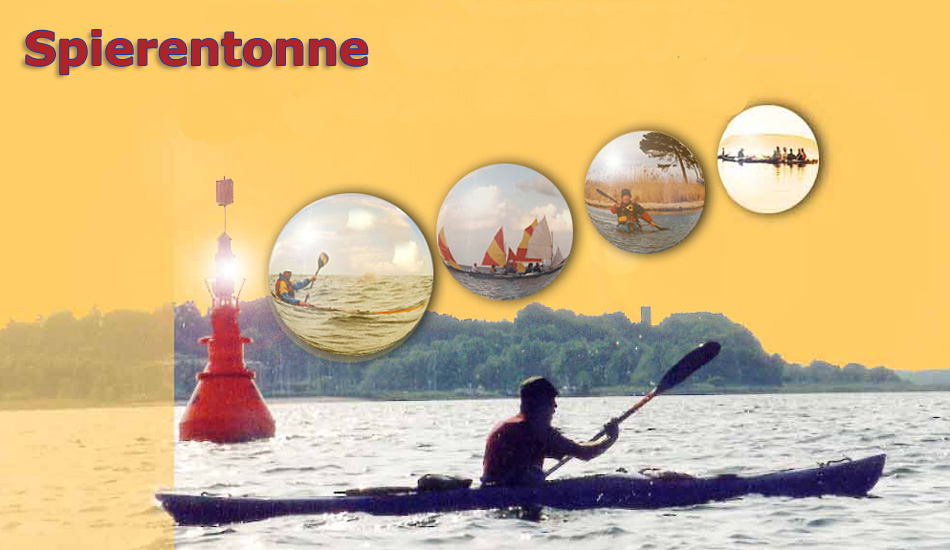 Mr. Spierentonne vor den R&uuml;gener Kreidefelsen